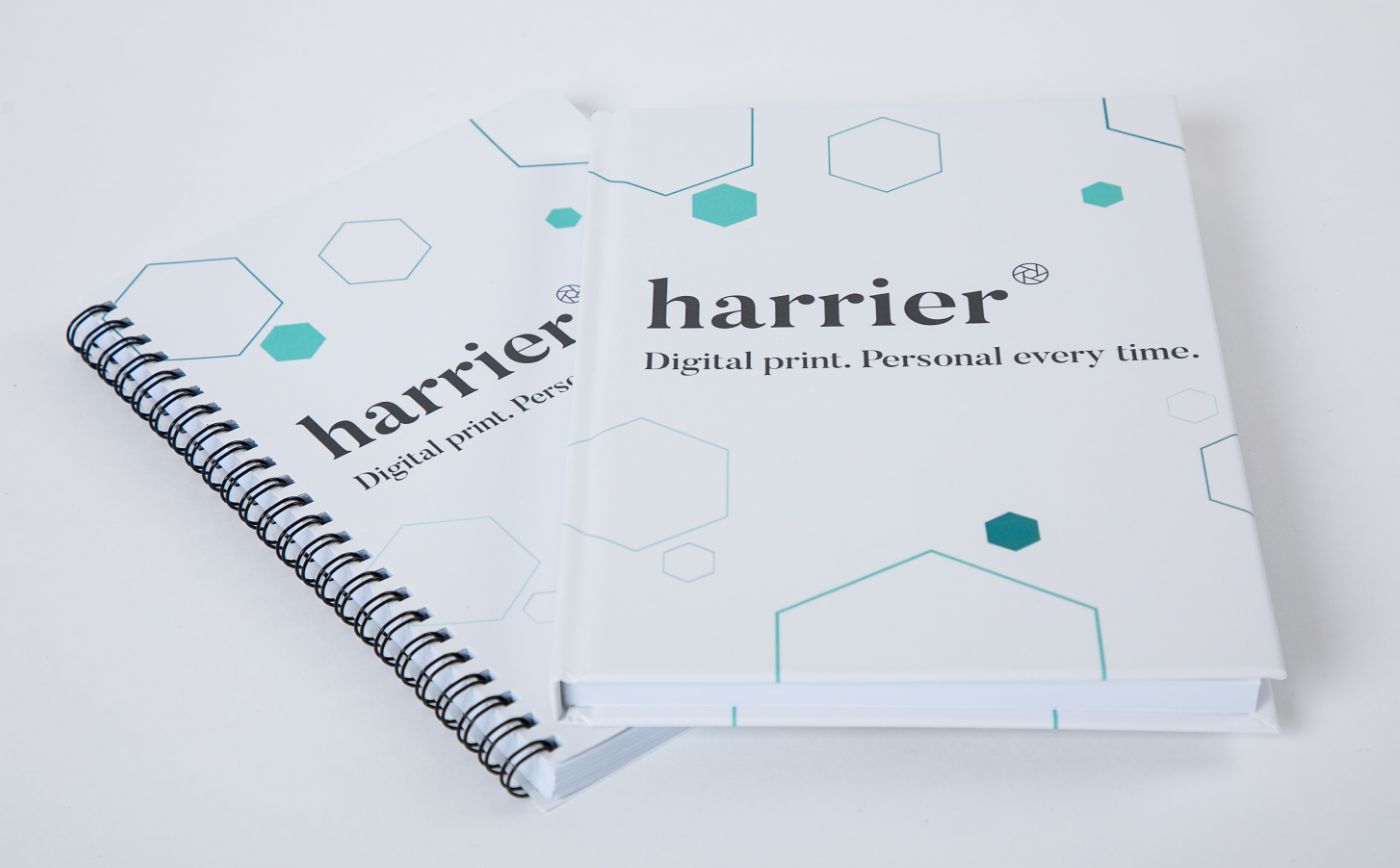 Harrier personalised case bound books